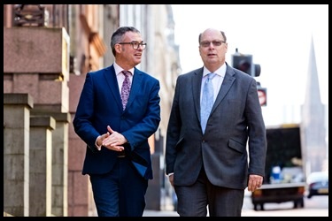 Brian Inkster and David Flint - Inksters Solicitors